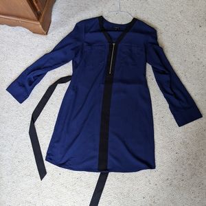 Express navy work dress